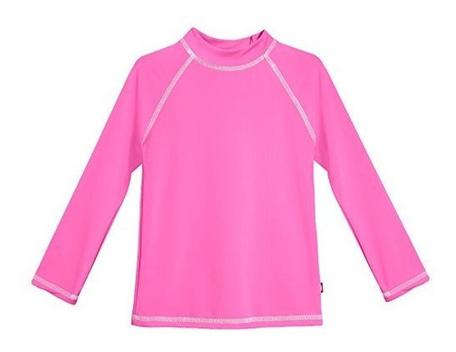 City Threads Ls Traje De Baño Rashguard Para Niñas Pequeñas 