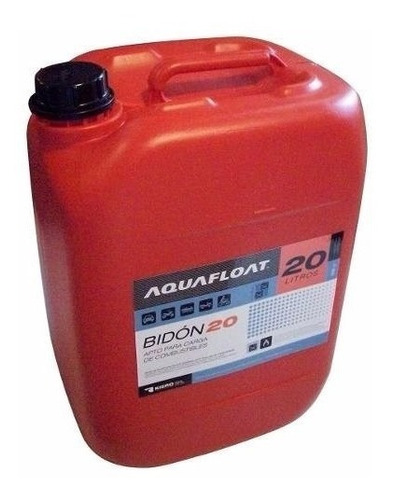 Imagen 1 de 2 de Bidon Para Combustible Aquafloat 20lts