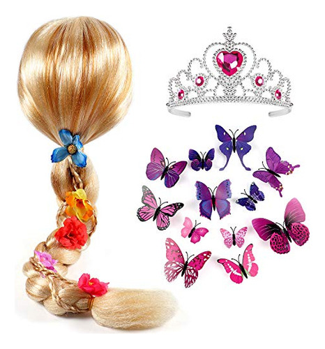 Tacobear Princesa Rapunzel Bruja Para Niñas Con S9pxr