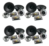 Comprar 4 Sets De Medios 6.5 Krack Audio 300w Max Open Show