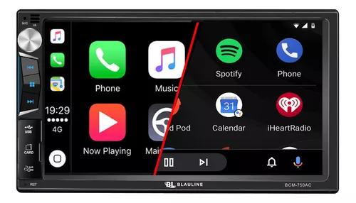 Stereo Pantalla Android Auto Carplay Mirror Bluetooth 7 Pul
