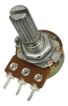 Comprar 10 Unidades Potenciometro Lineal 16mm 1m Ohms Eje 20mm B1m