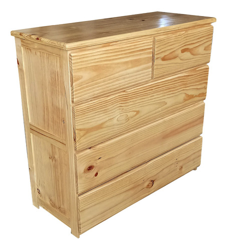 Comoda Alta, De Madera Pino, Modelo A-120