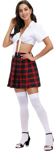 Disfraz De Colegiala Uniforme De Estudiante Para Cosplay