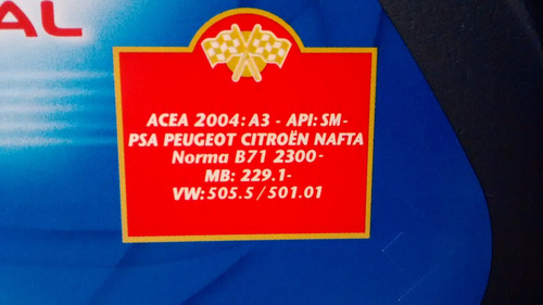 Imagen 2 de 4 de Aceite Total Quartz 7000 4 Litros! Oferta - Zona Norte