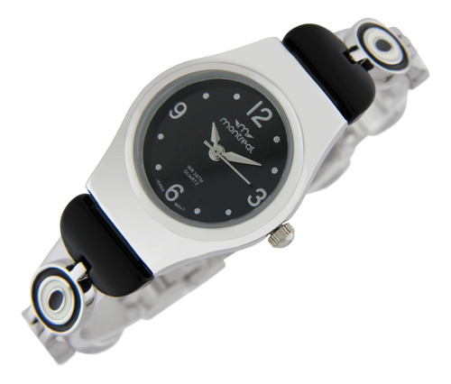 Reloj Montreal Mujer Ml516 Metal Detalles Esmaltados