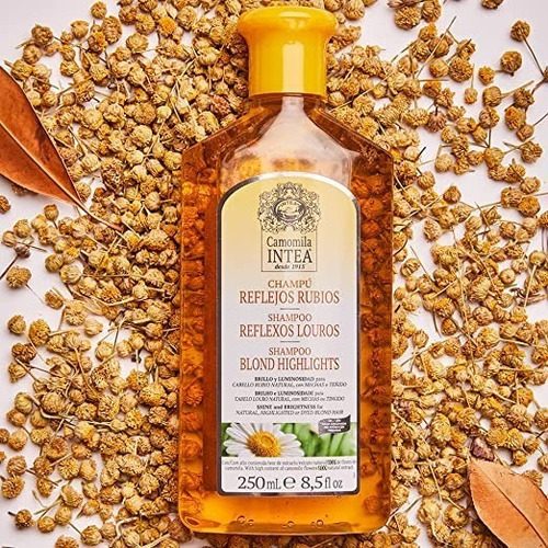 Camomila Intea Kit Shampoo + Loção Clareadora Cabelos Loiros