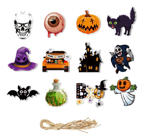 Favores De Fiesta De Pancarta Temática De Halloween Para
