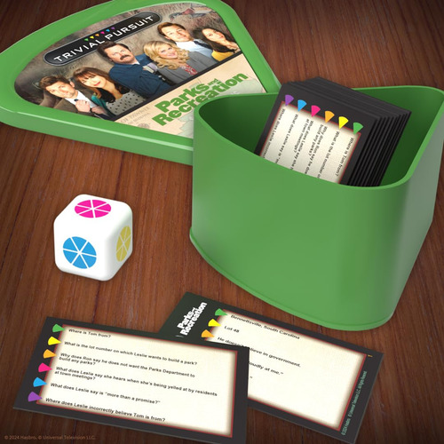 Jogo De Perguntas E Respostas Usaopoly Trivial Pursuit Parks