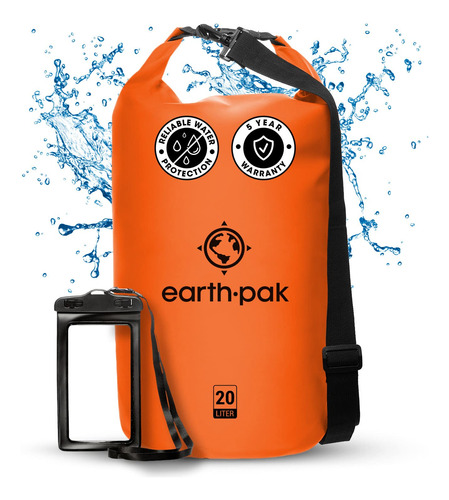 Earth Pak.&nbsp;bolsa Seca A Prueba De Agua. Saco De Compres