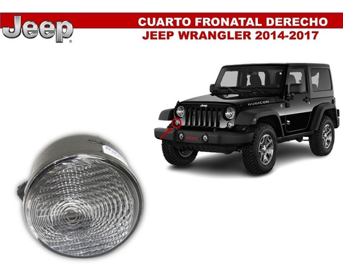 Cuarto Fronatal Jeep Wrangler 2014-2017 Derecho