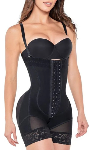 Faja Ann Chery Reloj De Arena 4 Broches Sin Varillas 1040
