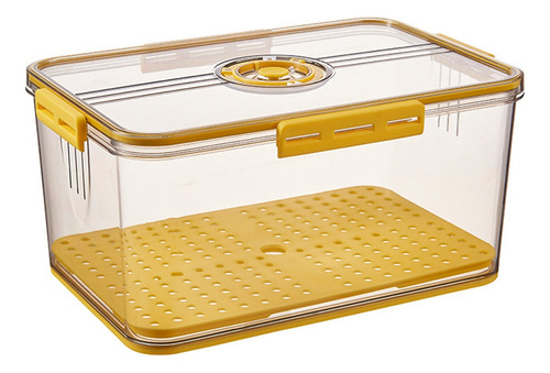 Recipiente Grande De Almacenamiento Pan Con Tapa Hermética