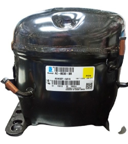 Imagen 3 de 3 de Compresor 1/4 Alta R134a Tecumseh 120v Ae4430y 3400 Btu H/mb