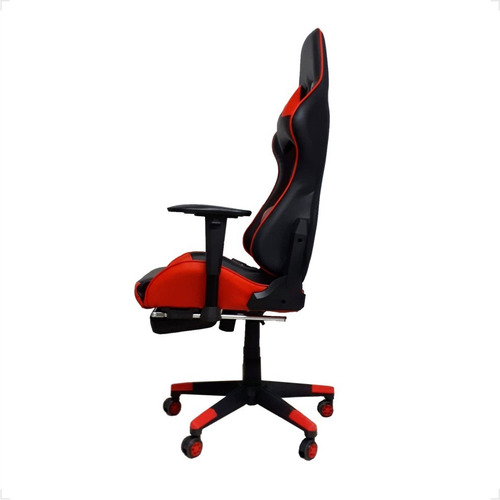 Imagen 3 de 7 de Sillon Gamer Reclinable Pc Gaming Ergonómico Eco Cuero