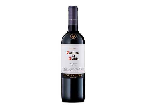 Vino Concha Y Toro - Casillero Del Diablo - Merlot 750 Ml