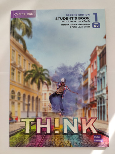 Think Level 1 Student's Book With Interactive Ebook Puchta Herbert Jeff Stranks Editorial SD