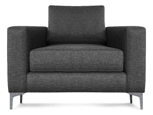 Sillon Individual Kama Gris Oscuro Këssa Cdmx