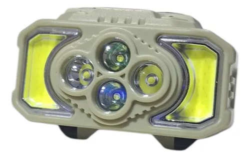 comprar Linterna Recargable 5w Tipo Casco Minero 6 Modos