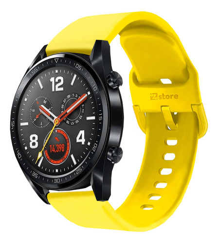 Correa Compatible Con Huawei Watch Gt Amarillo Ev