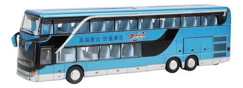 Eléctrico 1:50 Aleación Doble Piso Autobús Modelo D Q