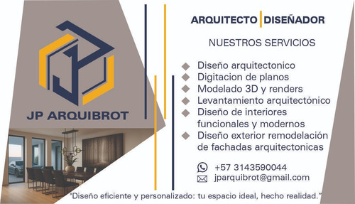Arquitecto Diseñdor