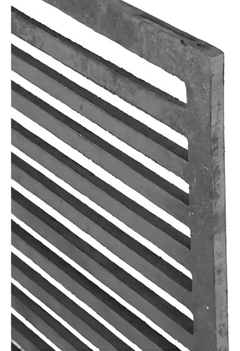 Grelha De Ferro Linear 15 X 100 Cm Rig Fundidos