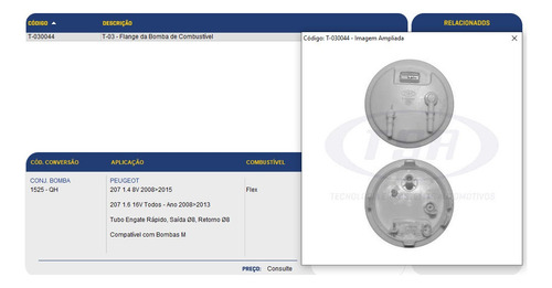 Tampa Modulo 207 09/ C4 Pallas 07/ Flex