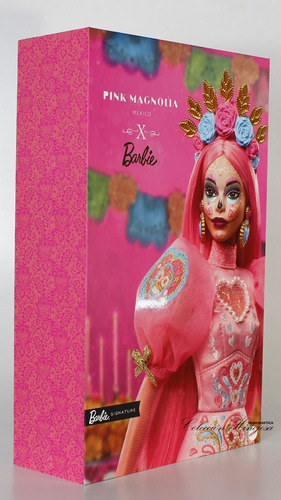 Mattel Barbie Pink Magnolia Día De Muertos 2023 Premium
