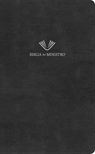 Rvr 1960 Biblia Del Ministro, Negro Piel Fabricada: Rvr 1960