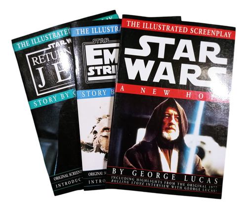 Star Wars Libro El Guión Ilustrado (set X3 ) (ingles)