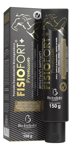 Crema Pomada Fisiofort Premium Dolor Muscular Artrosis 150 G