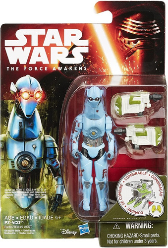 Star Wars The Force Awakens Pz 4co Droid Figura 9cm Hasbro