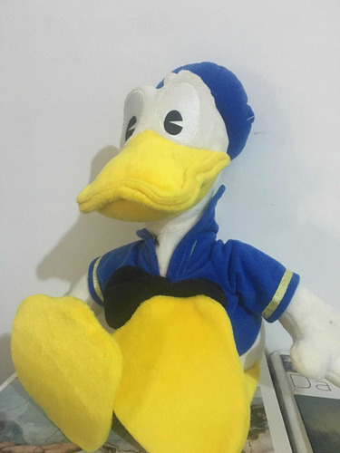 Peluche Pato Final De 49cm Original Disney Store Cja79 Habla