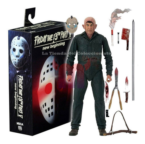 Jason Chapter V Roy Burns Figura Ultimate Marca Neca De Lujo