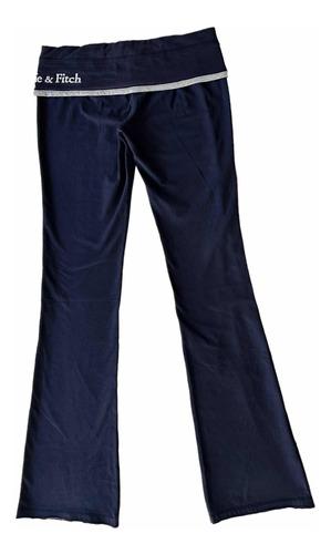 Yoga Pants Azul Con Gris Abercrombie & Fitch