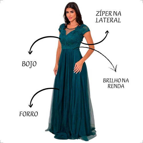 Vestido Festa Marsala Ombro A Ombro - Madrinha Luxo