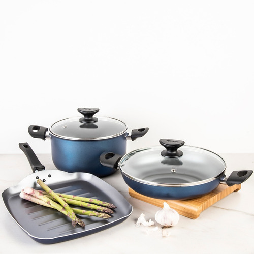 Batería De Cocina Cinsa Balance 14 Piezas Antiadherente