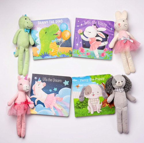 Juguete De Peluche Unicornio Ulla 28 Cm Suave Para Bebés