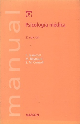 Manual De Psicología Medica