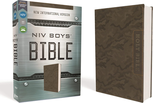 Niv, Biblia Niños, Leathersoft, Camuflaje Marrón, Estampado