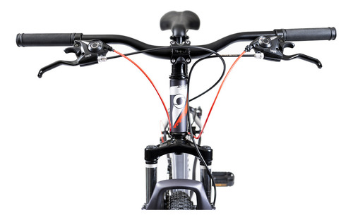 Bicicleta Olmo Wish 295 Talle 16 21vel Disco Mecánico Negro/gris 16 "