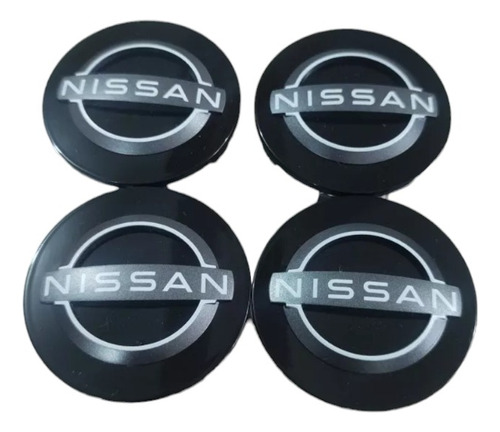 Juego De Centros De Rin Para Nissan Sentra Original 54mm