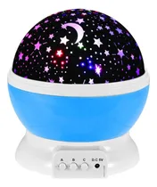 Comprar Lampara Veladora Giratoria Proyector De Estrellas Y Luna Luz