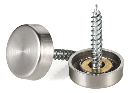 12 Tapas De Tornillo Para Espejo De Publicidad De Letreros