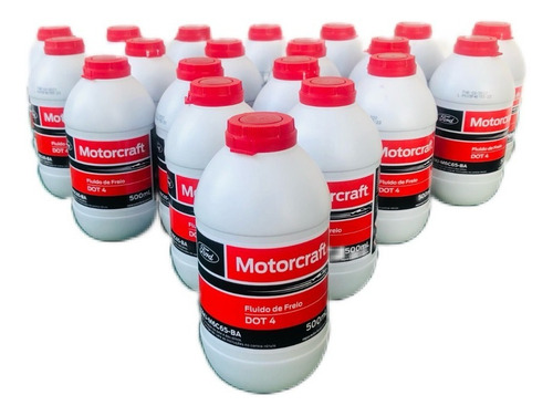 20 Fluidos De Freio Dot 4 Original Motorcraft 500 Ml !!!