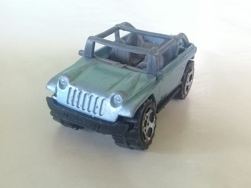 Matchbox 2002 Jeep Willys Concept Azul  Mattel  Toy Car