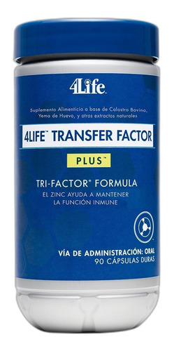Imagen 6 de 6 de Factor De Transferencia Plus+zinc 90caps Entrega Imnediata