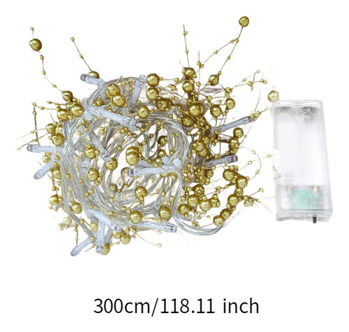 Adorno De Luz Led Resistente Y Ajustable, Luz De Hadas