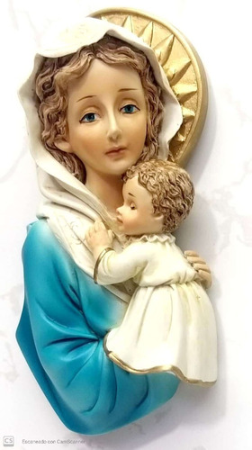 Virgen María Virgen Recordatorios Colección Resina Figart